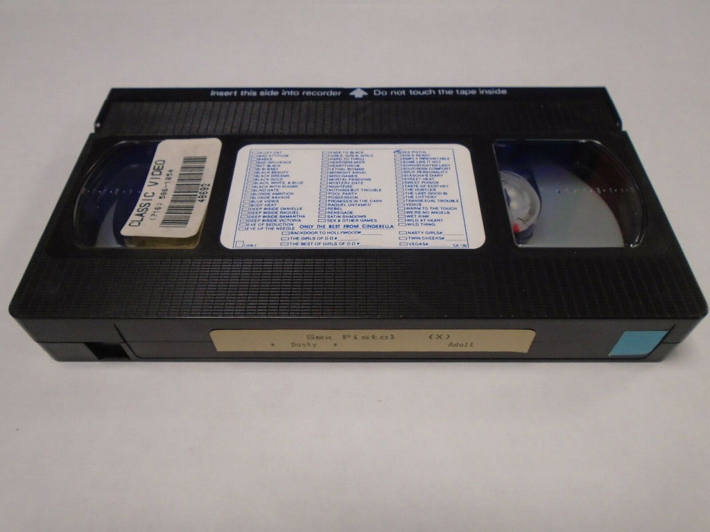 Sex Pistol Jon Dough Jeanna Fine Nikki Knights 1991 71mins Adult VHS 011619AMP2