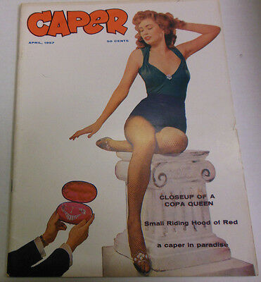 Caper Magazine Close Up Of A Copa Queen April 1957 120313REP