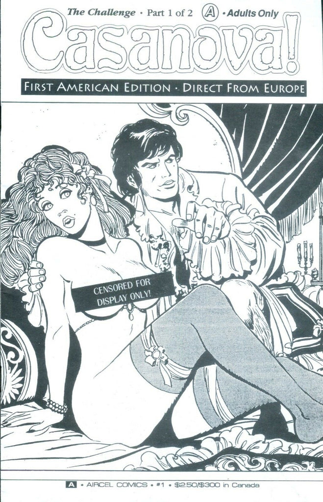 Casanova! Comic #1 1991 First American Edition From Europe 010719lm-ep