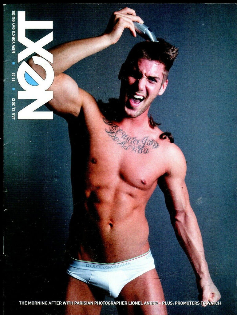 Next New York's Gay Guide Cover Guy Paul-Emile January 13, 2011 103119lm-ep2