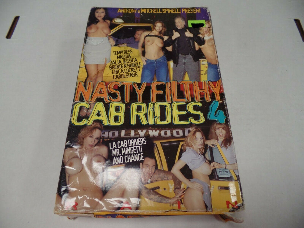 Nasty Filthy Cab Rides 4 Hollwood Adult VHS 060319AMP