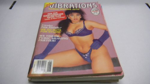 Vibrations Busty Adult Digest Magazine "We Go Nuts for Nylon" June 1990