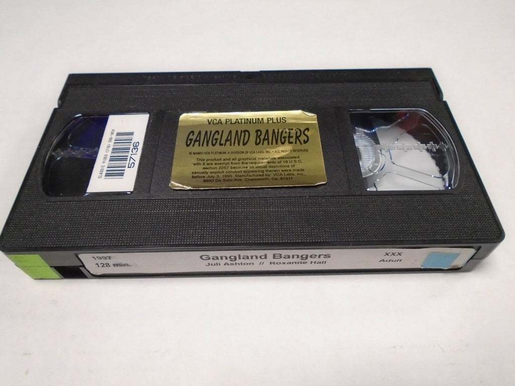 Gangland Bangers Juli Ashton Roxanne Hall 1997 128mins Adult VHS 012419AMP3
