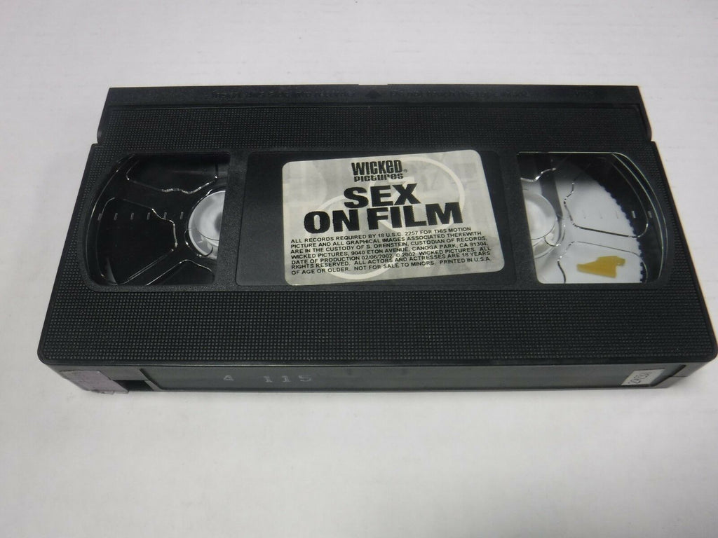 Sex on Film Wicked Pictures 2002 Adult VHS 010219AMP2