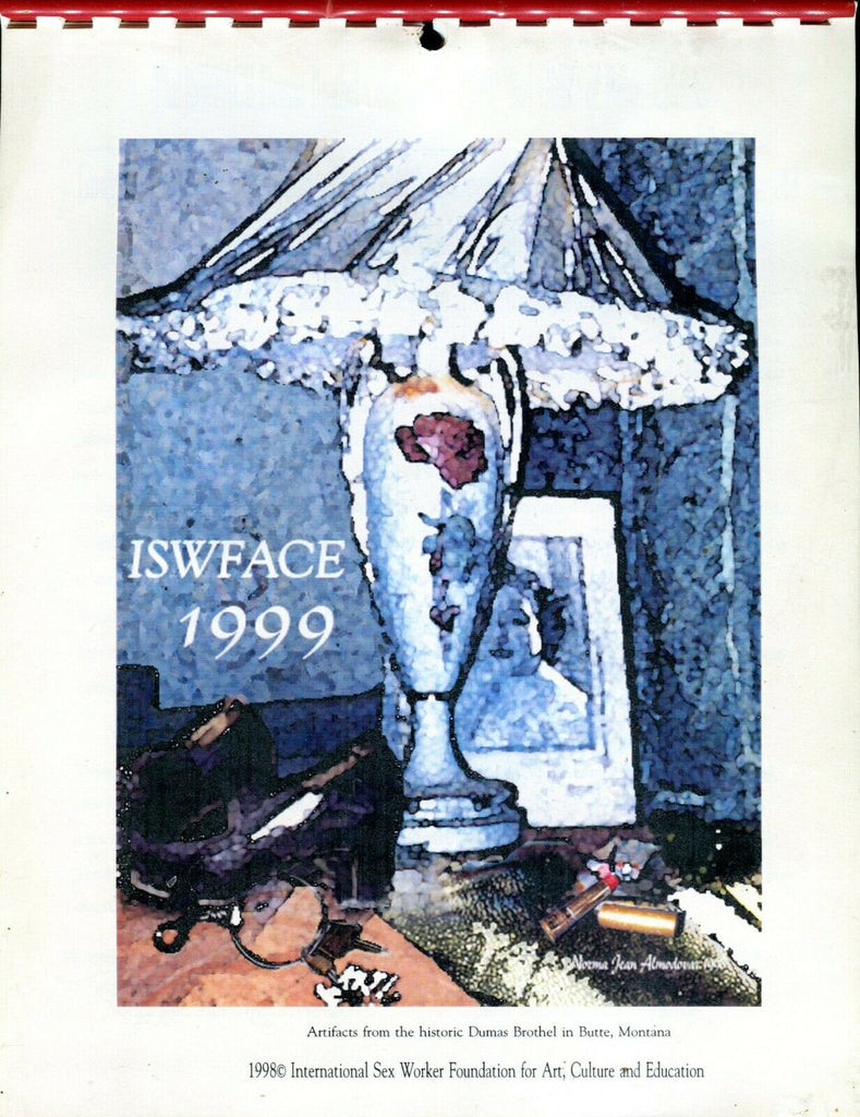 ISWFACE 1999 Calendar International Sex Worker Foundation 050619lm-ep