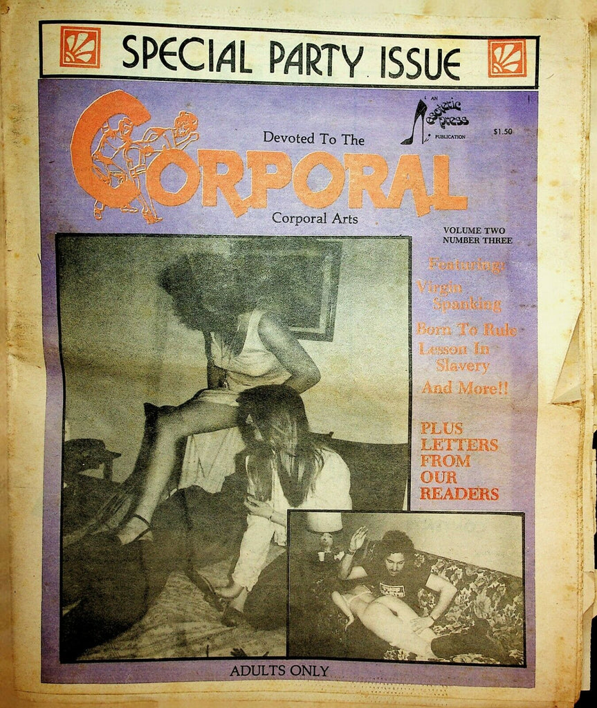Corporal Fetish Newspaper Special Party Issue vol.2 #3 1979 022120lm-ep2