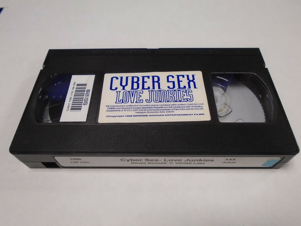 Cyber Sex Love Junkies Renee Bennett Christi Lake 1996 120m Adult VHS 020119AMP