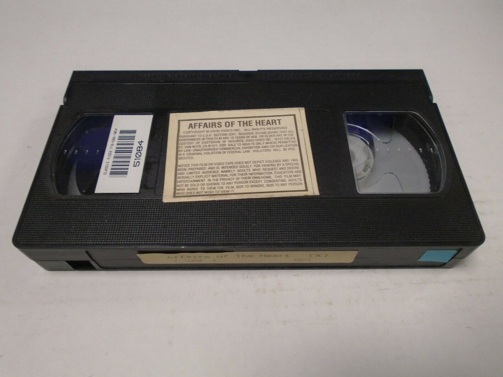 Affairs of the Heart Lene Hfener 1993 Vivid Video Adult VHS 040119AMP2