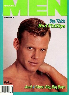 Advocate Men Gay Magazine Rod Phillips September 1991 110817lm-ep3 - New