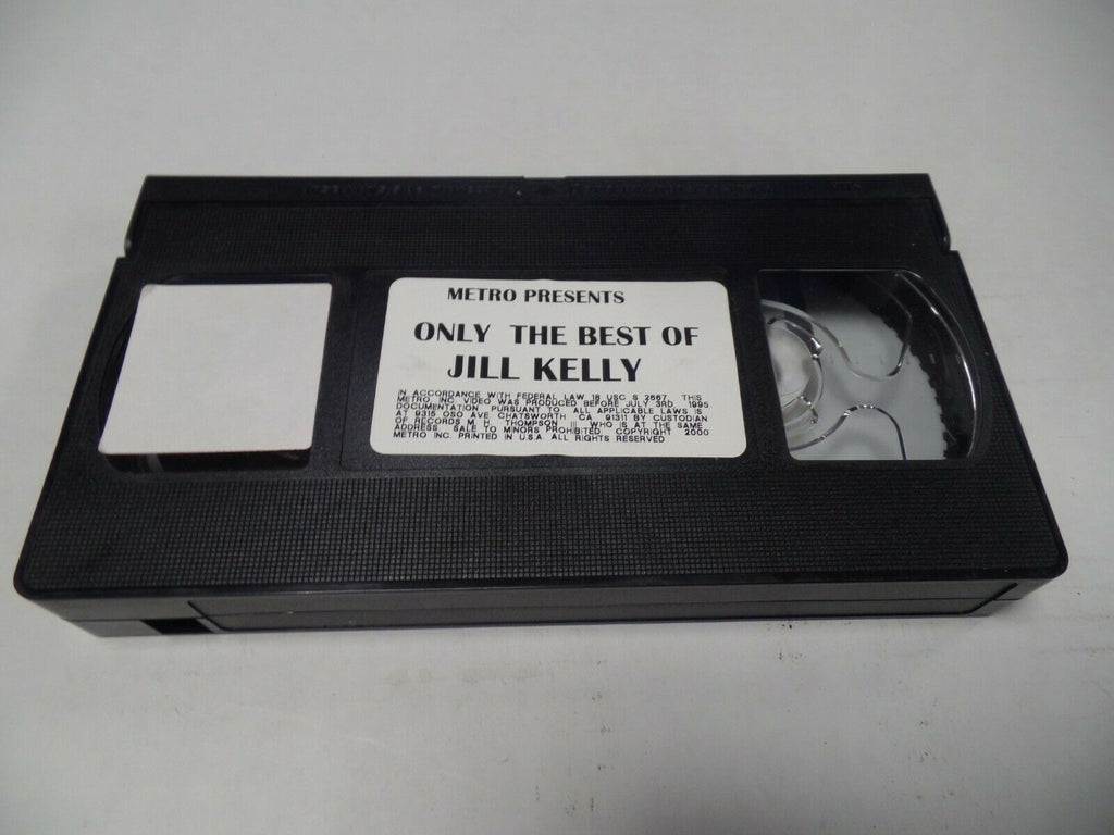 Only the Best of Jill Kelly Metro Video 2000 Adult VHS 051619AMP2