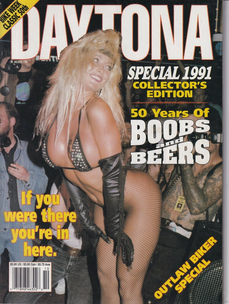 Daytona Bike Week Magazine 50 Years , 1991 Special 013019REP