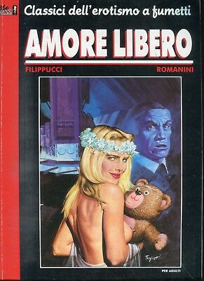 Amore Libero Italian Adult Comic Book 1991 Blue Press 042518lm-ep