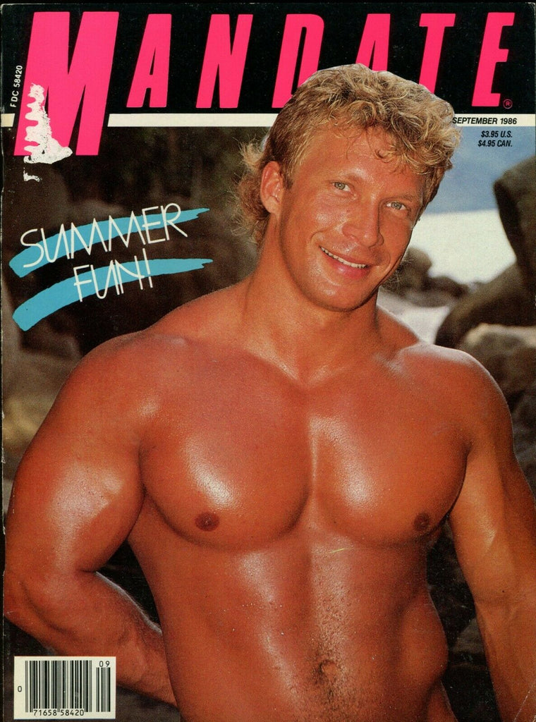 Mandate Gay Magazine Summer Fun! September 1986 051319lm-ep3