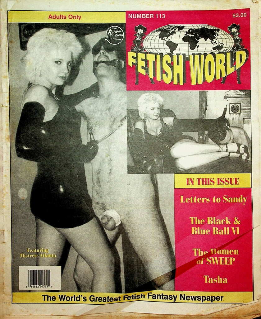 Fetish World Newspaper The Black & Blue Ball #113 1999 030320lm-ep
