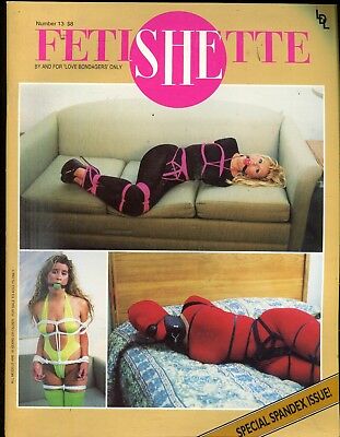 Fetishette Bondage Magazine #13 Eve Ellis 1999 Spandex Issue 041918lm-ep2