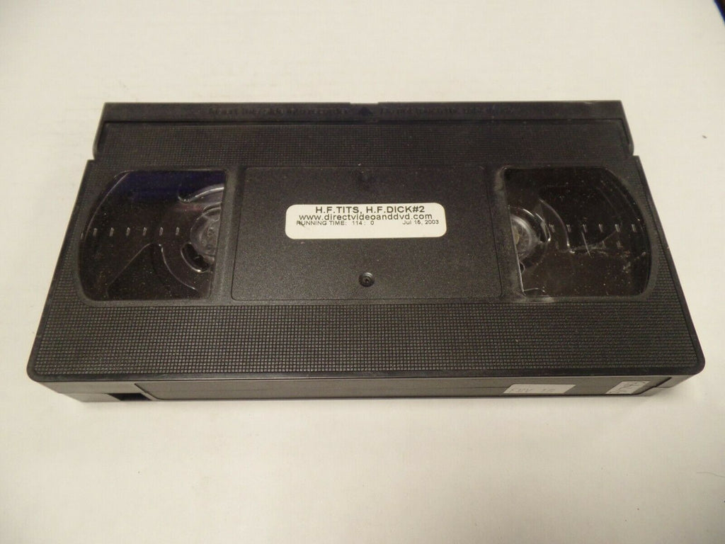 H.F. Tits H.F. Dick #2 Firect Video 114min 2003 Adult VHS 052219AMP