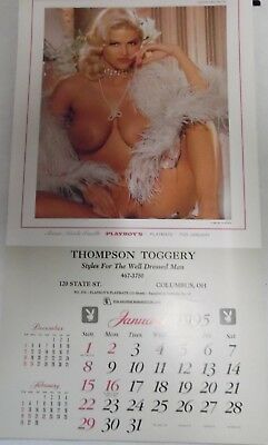 Playboy Playmate 1995 Advertising Calendar Anna Nicole 17" x 9" 052218lm-ep