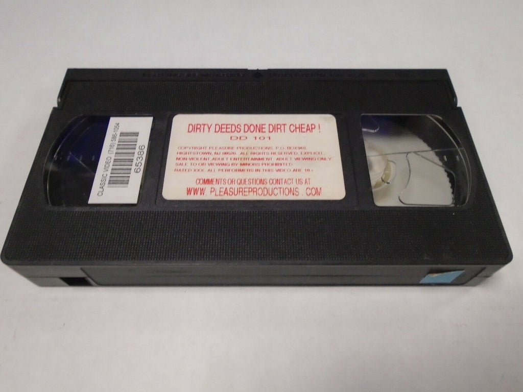 Dirty Deeds Done Dirt Cheap Pleasure Productions Adult VHS 030719AMP