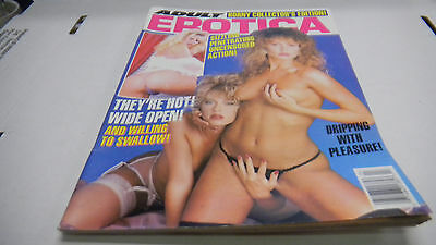 Adult Erotica Busty Adult Magazine "Wide Open!" April 1991 40413Lm-ep