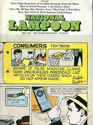 National Lampoon Magazine Consumers Textbook May 1973 080418lm-ep