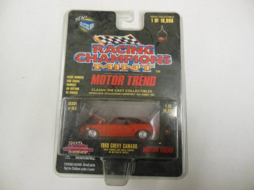 1969 Chevy Camaro Issue #163 1 of 19,998 Adult Collectible 1:64 Scale Racing Champions Mint Motor Trend Magazine