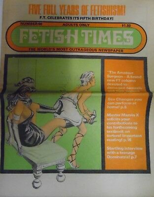 Fetish Times Newspaper Master Marvin X #60 1979 5th Birthday! 052418lm-ep2
