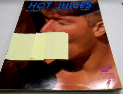 Hot Juices Gay Adult Magazine December 1993 vg 100813lm-ep