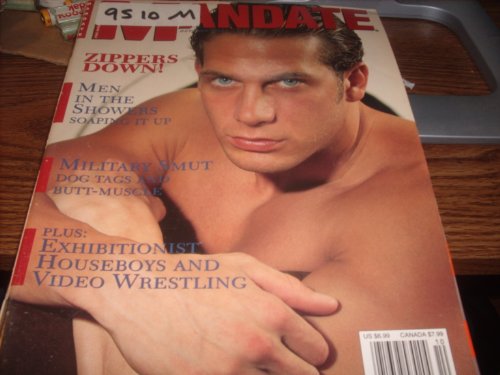 Mandate Adult Men's Gay Magazine October 1995 Zippers Down