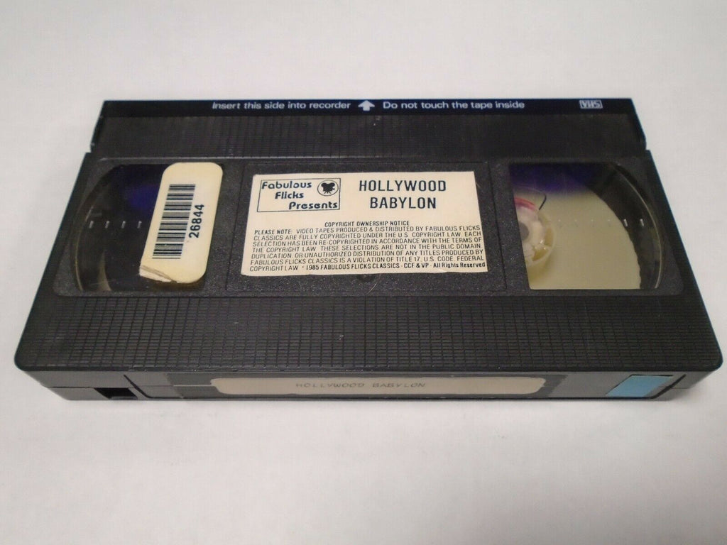 Hollywood Babylon Fabulous Flicks Adult VHS 020719AMP