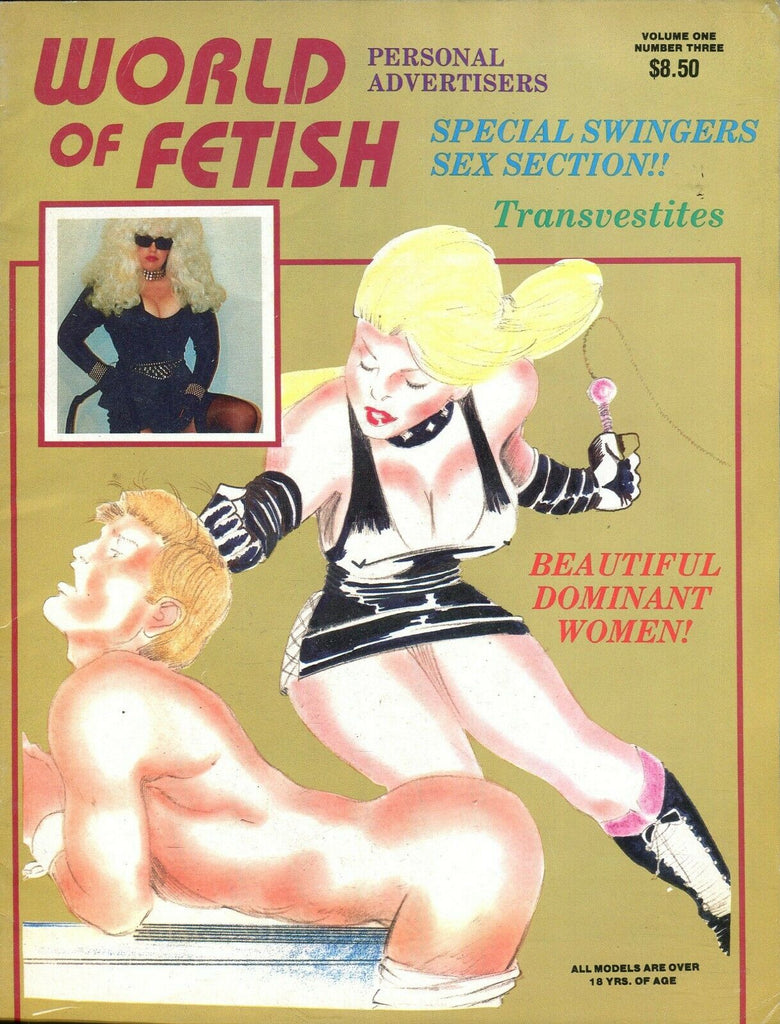 World Of Fetish Magazine Beautiful Dominant Women vol.1 #3 071519lm-ep