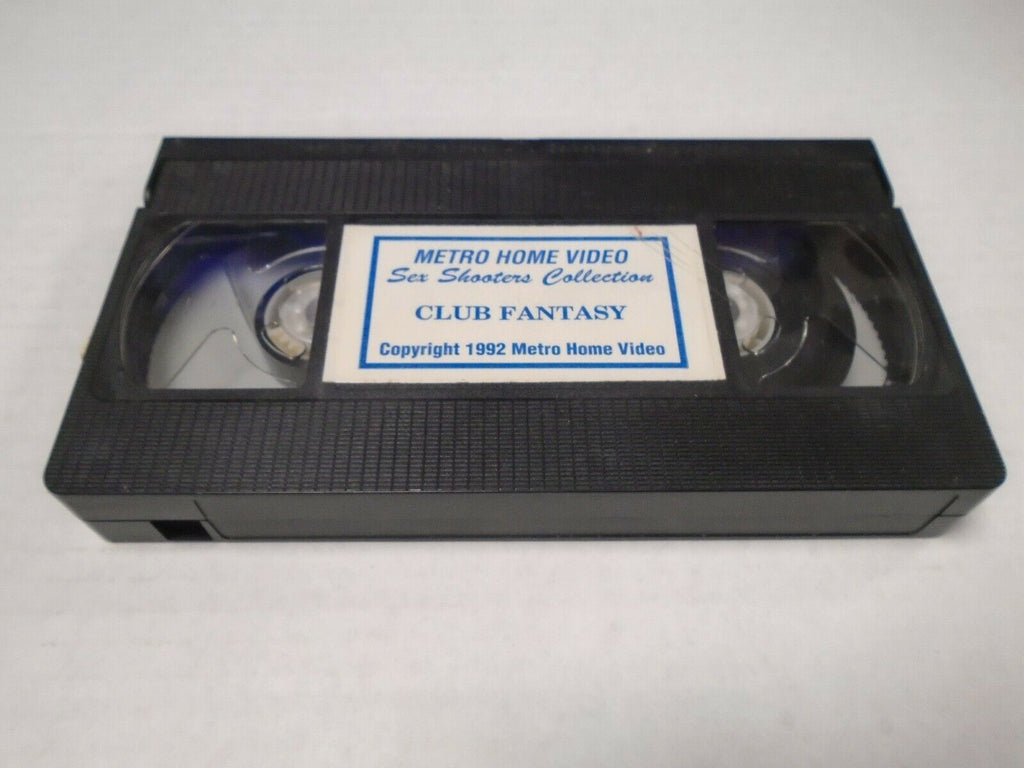 Club Fantasy 1992 Metro Home Video Sex Shooters Collection Adult VHS 040519AMP2