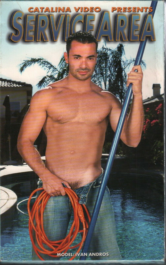 Service Area Ivan Andros Adam Blake Brad Benton Gay Male Adult VHS 072319AMP5