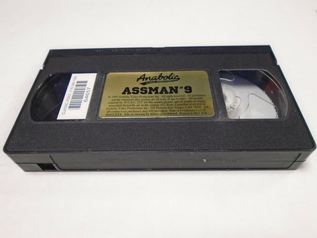 Assman #9 Helen Birne Brigitta Vlasta 1999 Adult VHS 012419AMP