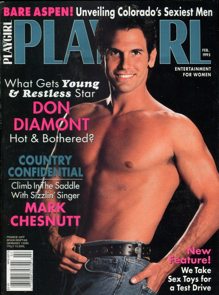 Playgirl Magazine Don Diamont February 1995 051619lm-ep