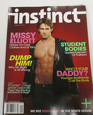 Instinct Gay Adult Magazine Missy Elliott September 2005 ex 101814lm-ep