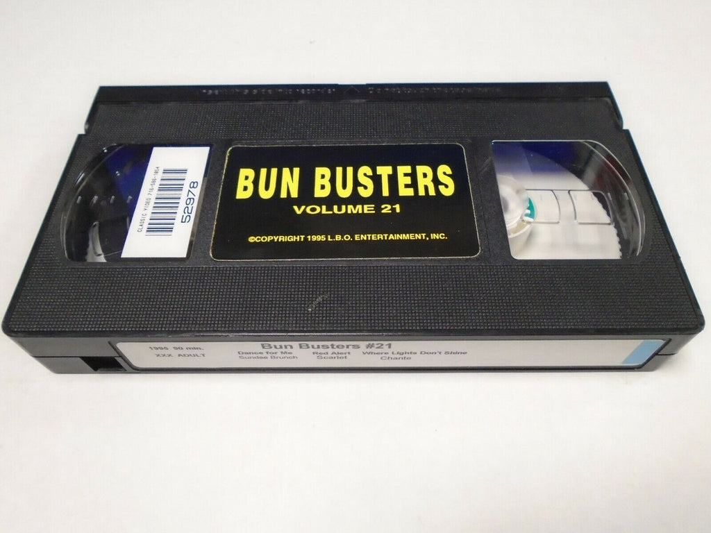 Bun Busters Vol 21 Sundae Brunch Scarlet Chante 1995 90mins Adult VHS 021419AMP2