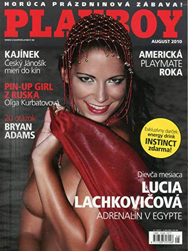 Playboy Slovakia International Magazine Lucia Lachkovicova/ Bryan Adams August 2010