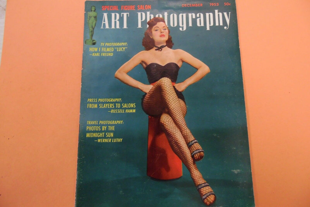 Art Photography Magazine Filming The Lucy Show December 1953 CLEARANCE 110916lm-ep5