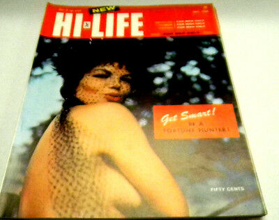 Hi-Life Busty Adult Magazine "Be A Fortune Hunter" July 1959 vg 101413lm-ep