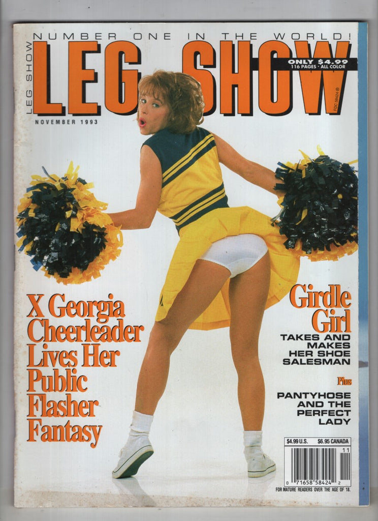 Leg Show Magazine X Georgia Cheerleader Fantasy November 1993 041822RP