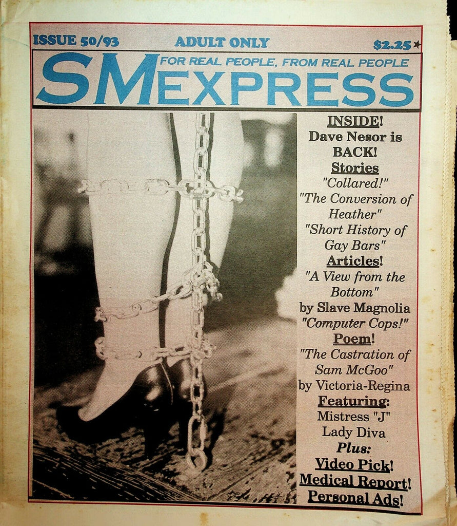 SM Express Newspaper Lady Diva #50 1993 022520lm-ep