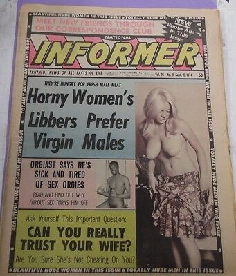 Informer Adult Newspaper Horny Women Libbers September 15, 1974 011213lm-epa