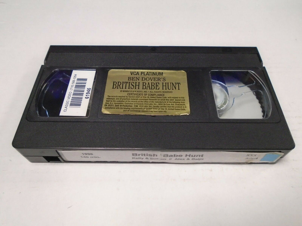 British Babe Hunt Kelly Dawn 1996 140mins Adult VHS 040419AMP
