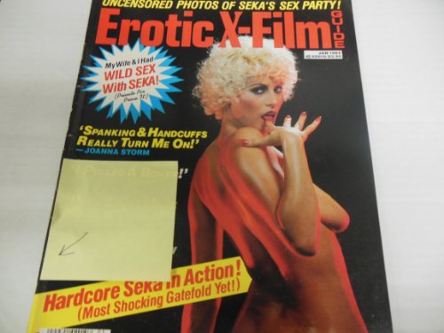 Erotic X-Film Guide Men's Magazine "Seka" "Pamela Louise" January 1984
