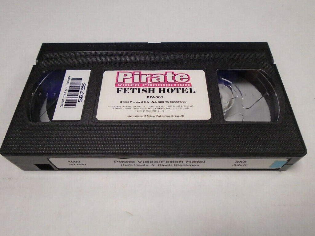 Fetish Hotel Pirate Video High Heels Black Stockings 1998 Adult VHS 021919AMP