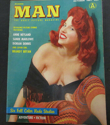 Modern Man Adult Magazine Brandy Bryan October 1957  012126lmp
