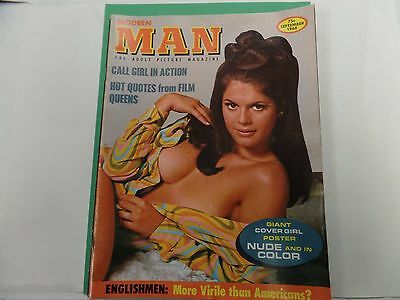 Modern Man Busty Adult Magazine Vivi Kraik September 1968 ex 021516lm-ep