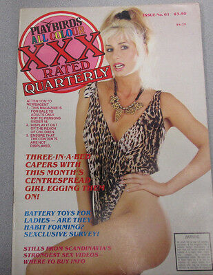 Playbirds XXX Rated Adult Magazine #61 vg 021815lm-ep