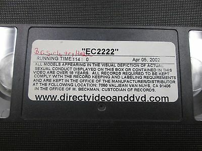 Big Girls Try Harder EC2222 Direct Video XXX Adult VHS 052515amp2