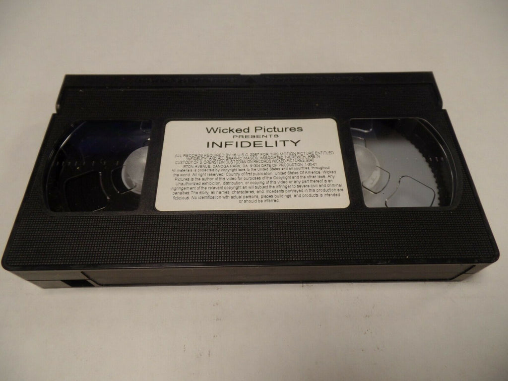 Infidelity Wicked Pictures Adult VHS 051619AMP